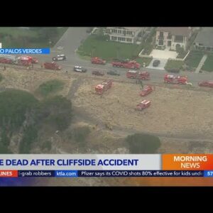 1 killed, 3 injured in fall from Palos Verdes Estates cliff