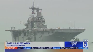 2022 LA Fleet Week Park Two - USS Essex Arrival