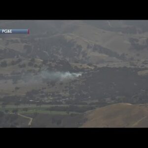 Santa Barbara County firefighters respond to small vegetation fire near Los Olivos