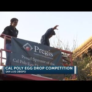 Cal Poly egg drop competition returns to San Luis Obispo Farmer’s Market