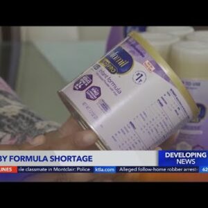 Baby formula factory could reopen by next week