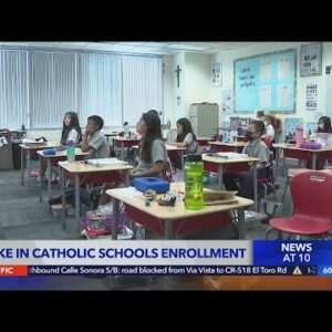 Catholic schools see enrollment grow during pandemic