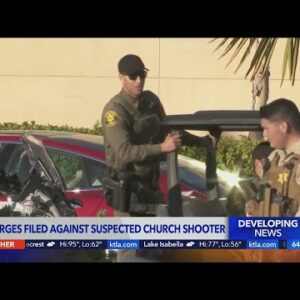 Charges filed against suspected church shooter