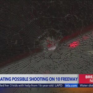 CHP investigates possible shooting on 10 Freeway in Mid-City