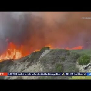 Coastal Fire in O.C. now 25% contained