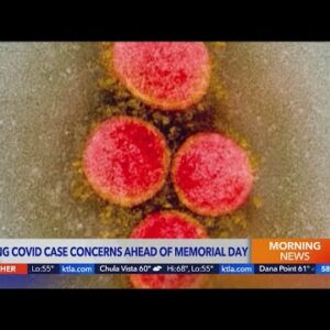 COVID case increase raises concerns ahead of Memorial Day
