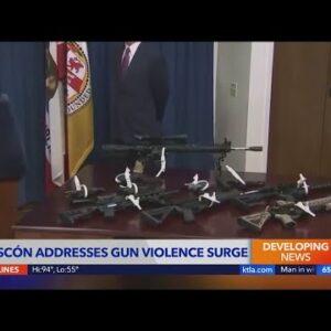 DA Gascon addresses gun violence surge