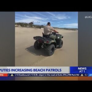 Deputies increasing beach patrols