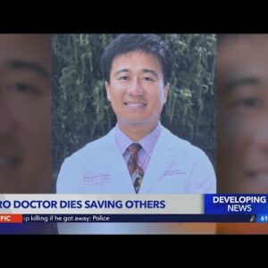 Doctor remembered as hero for saving lives during shooting
