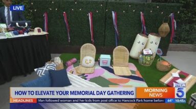 Lifestyle expert Stacy Krajchir explains how to elevate your Memorial Day gathering