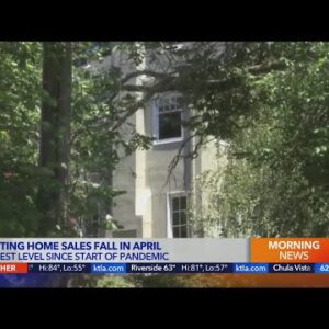Existing home sales fall in April