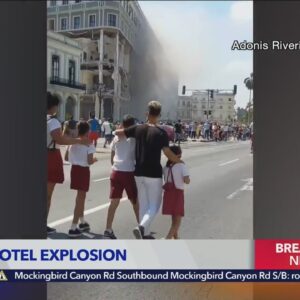 Explosion damages hotel in Cuban capital; At least 8 dead