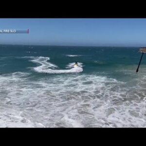 Lifeguards rescue swimmer in distress, reminds community to swim in pairs