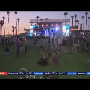 Festivalgoers in Redondo Beach should be conscious of high temps