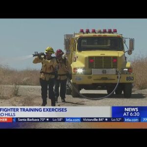 Firefighters train for high temps