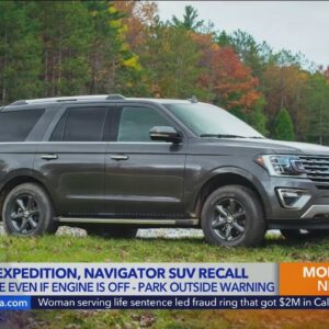 Ford recalls SUVs because engines can catch fire