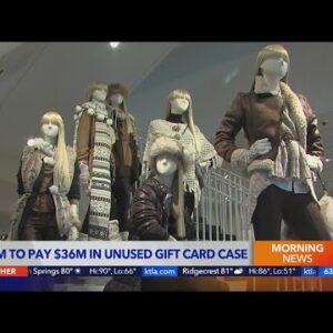 H&M to pay $36M in unused gift card case