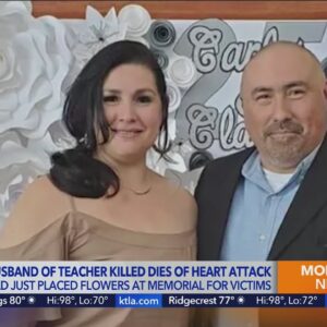 Husband of teacher killed in Texas shooting dies of heart attack