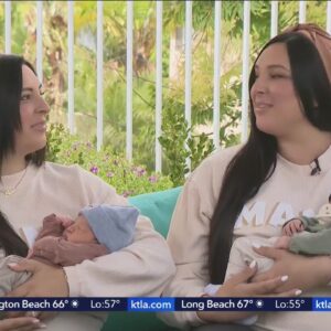 Identical Yorba Linda twins give birth on same day