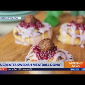 Ikea creates Swedish meatball donut