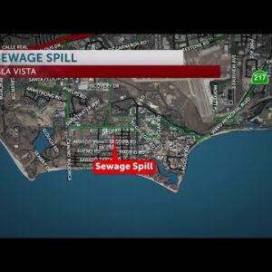 Isla Vista beaches closed due to sewage spill