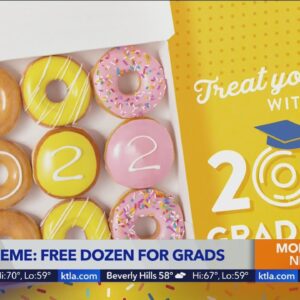 Krispy Kreme offering free donuts for grads