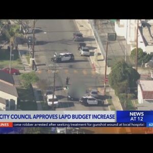 L.A. City Council approves LAPD budget increase