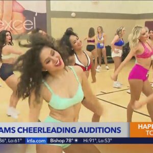 L.A. Rams hold auditions for '22-23 cheerleading squad