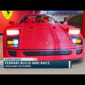LEGO Ferrari Build and Race attraction now open at LEGOLAND California