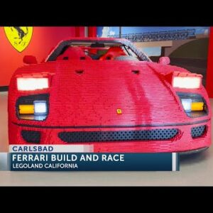 LEGOLAND opens Ferrari Build and Race attraction