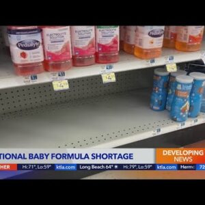 Local parents struggle amid national baby formula shortage
