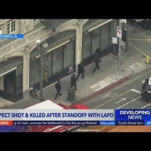 Man fatally shot by police after standoff