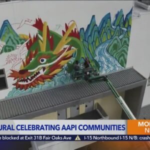 Massive mural celebrates AAPI communities