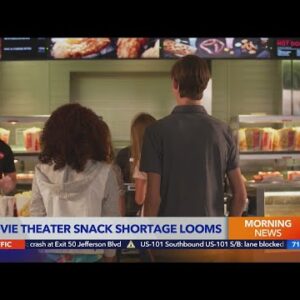 Movie theater snack shortage looms