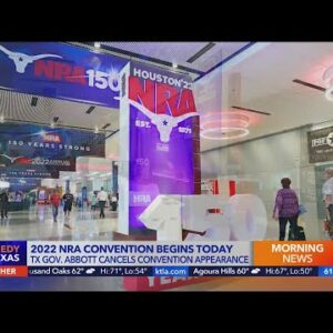 NRA opens gun convention in Texas after school shooting