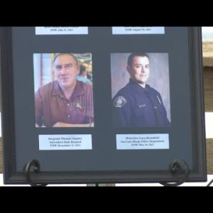 Two local fallen peace officers honored at memorial ceremony in Pismo Beach