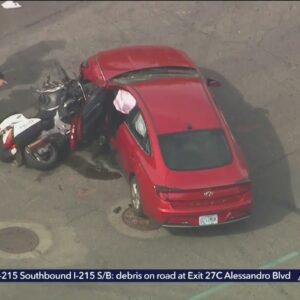 Police officer hurt in Pasadena crash