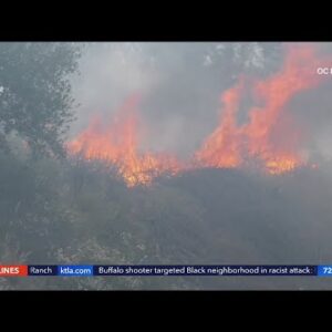 Porter Fire 75% contained