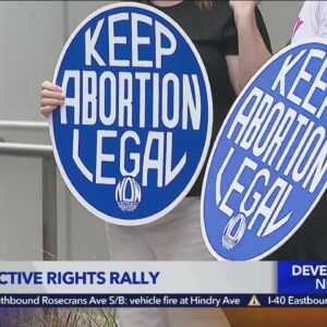 Reproductive rights rally held in WeHo