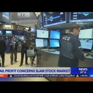 Retail sparks Wall Street selloff