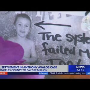 Settlement reached in Anthony Avalos case