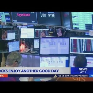Stocks enjoy another good day