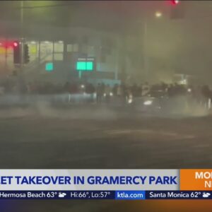 Street racers take over Gramercy Park intersection