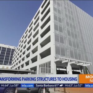 Transforming parking structures to housing