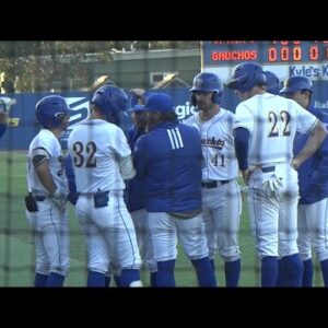 UCSB walks to a 4-2 win over Saint Mary's