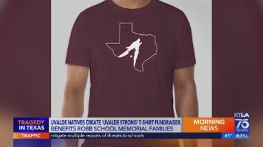 Uvalde natives create 'Uvalde Strong' t-shirt fundraiser