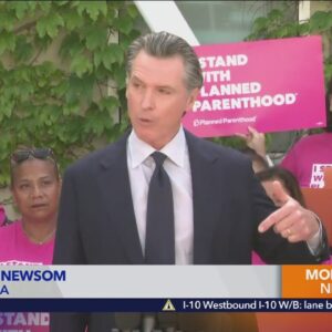 Newsom says possible Supreme Court abortion decision is about controlling women