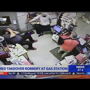 2 sought in armed robbery of Culver City gas station store