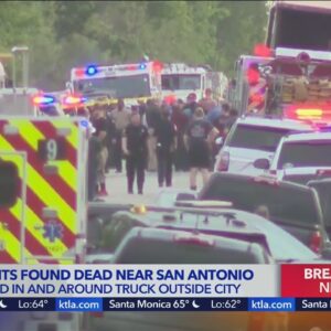 46 dead after trailer carrying migrants found in San Antonio