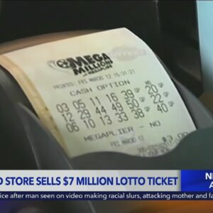 $7M lottery ticket sold in Inglewood